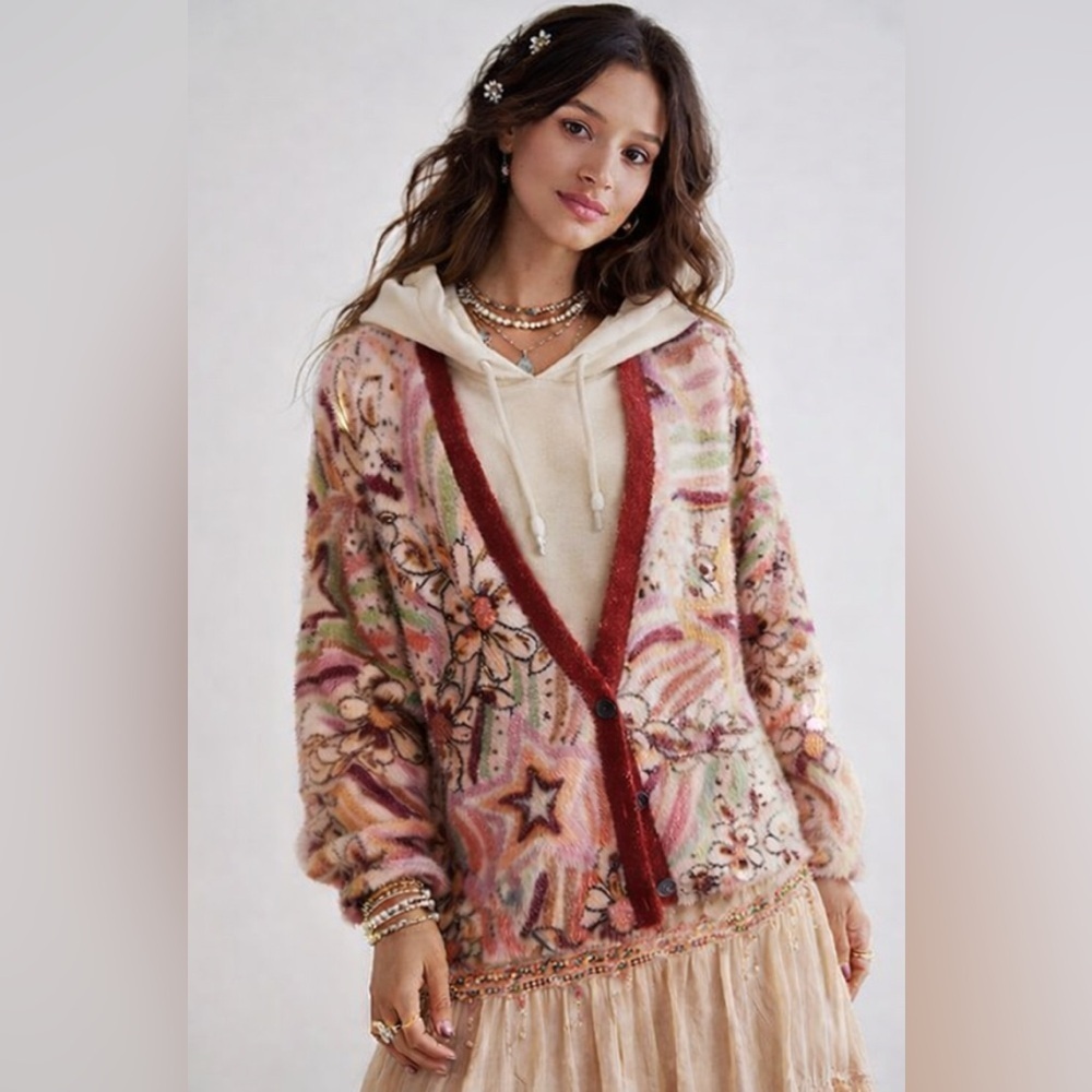 Free People Carson Cozy Cardigan - Picture 4 of 14